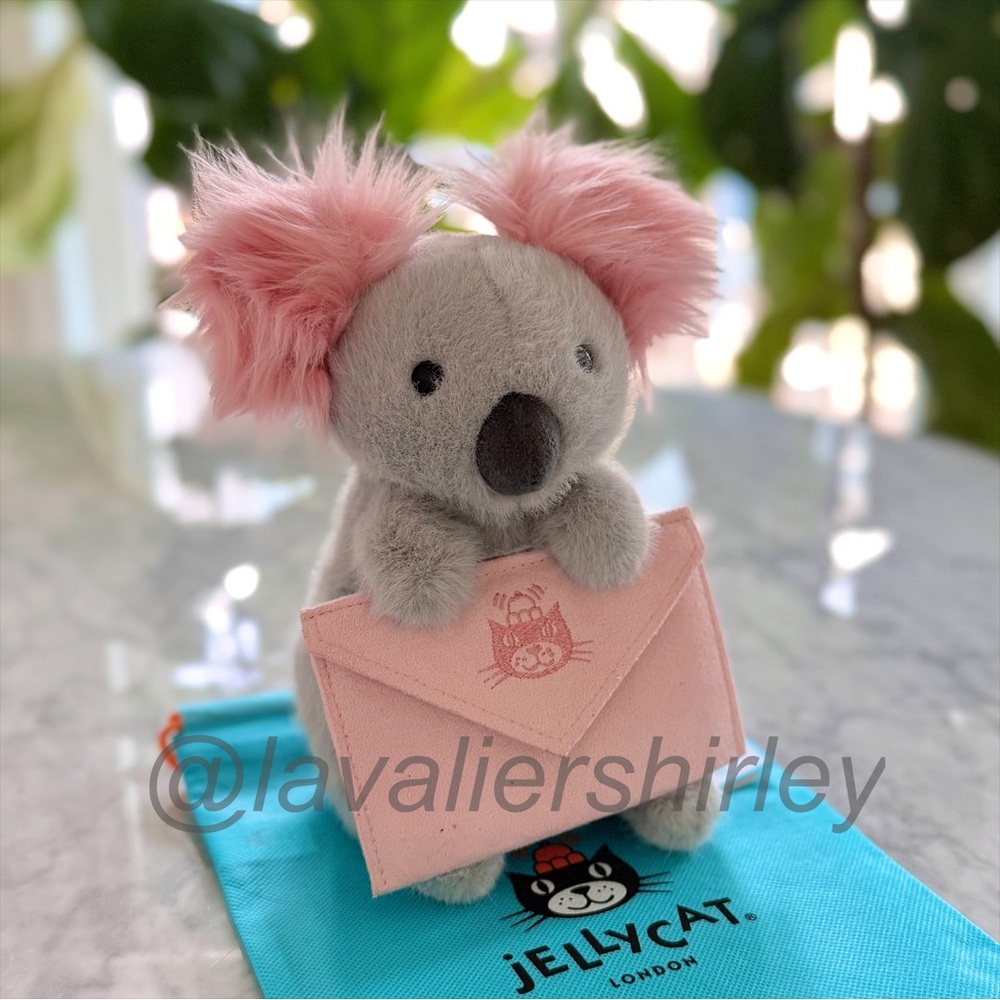 Jellycat Koala With Message NWT Authentic